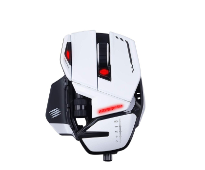 Myszka MADCATZ Mysz przewodowa Mad Catz R.A.T. 6+ White MR04DCINWH000-0 MR04DCINWH000-0